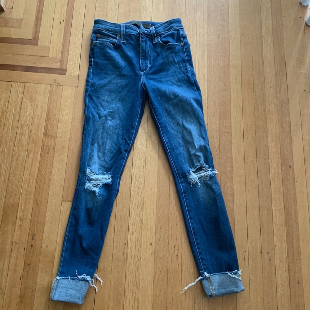 Joe’s Jeans Size 24, skinny, capris, with cuffed bottom
